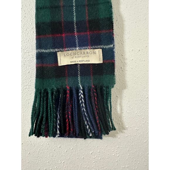 LOCHCARRON OF SCOTLAND 100% lambwool scarf NWT - Picture 2 of 5